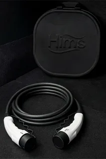 Hims HCB4010 kablo çantası ve Type 2 şarj kablosu
